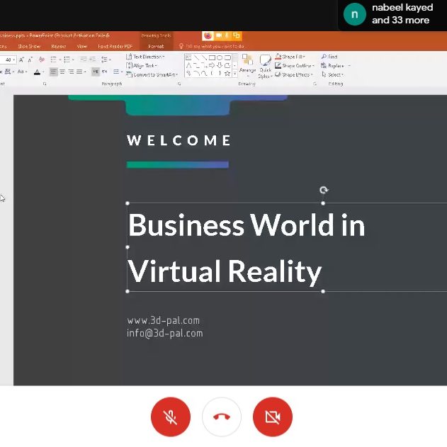 Immesense for Interactive Solutions VR Palestine