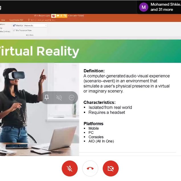 Immesense for Interactive Solutions VR Palestine