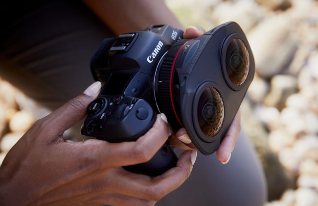 canon vr lens كانون عدسة واقع افتراضي