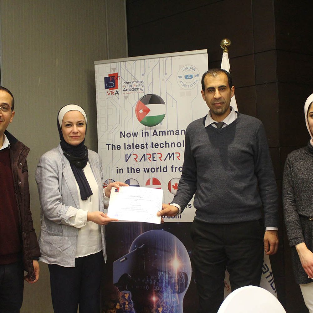 AR VR Training Jordan Bader Asalwa Immesense Palestine
